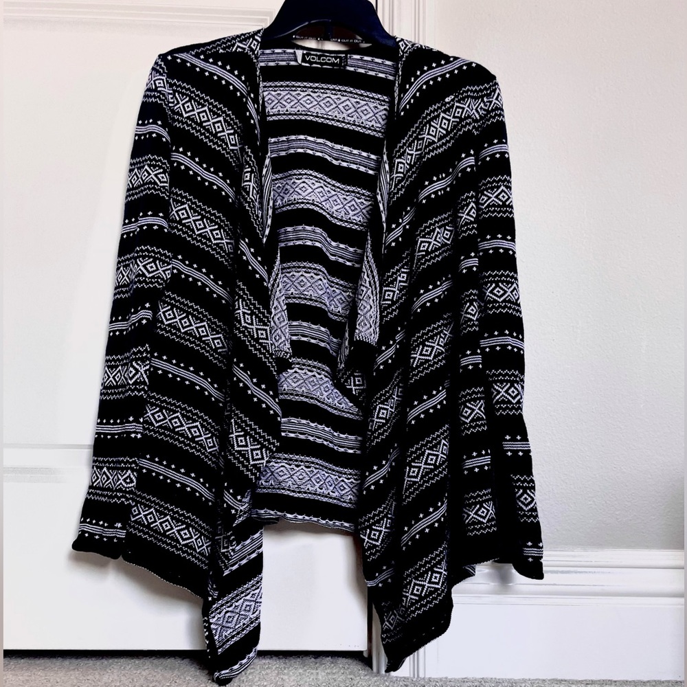 Printed Cardigan